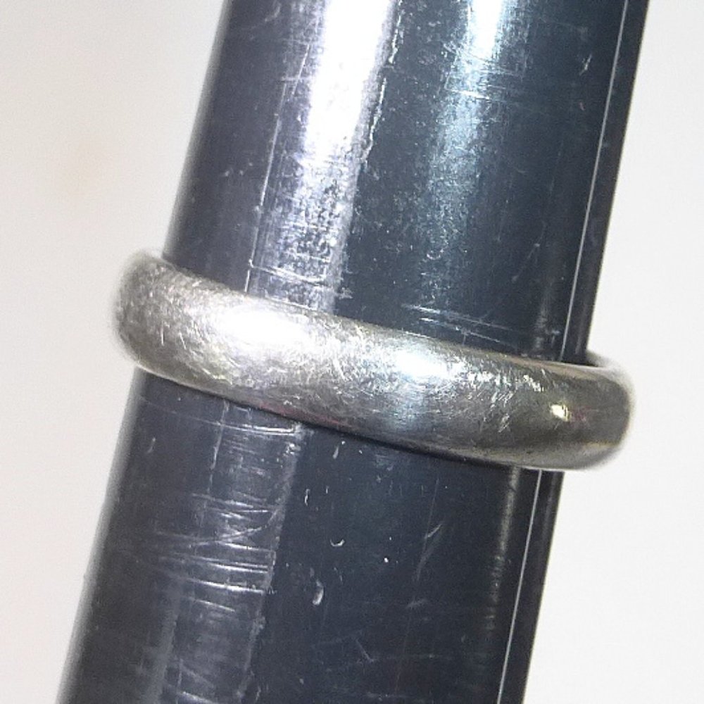 Sterling Silver "Live By Faith" Stack Ring Size 7 .925 Stackable